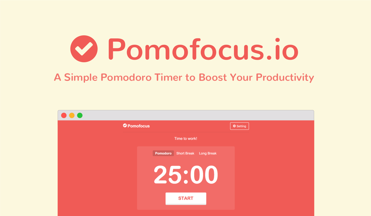 pomodoro focus app